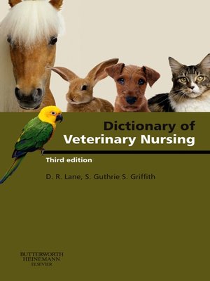 cover image of Dictionary of Veterinary Nursing E-Book